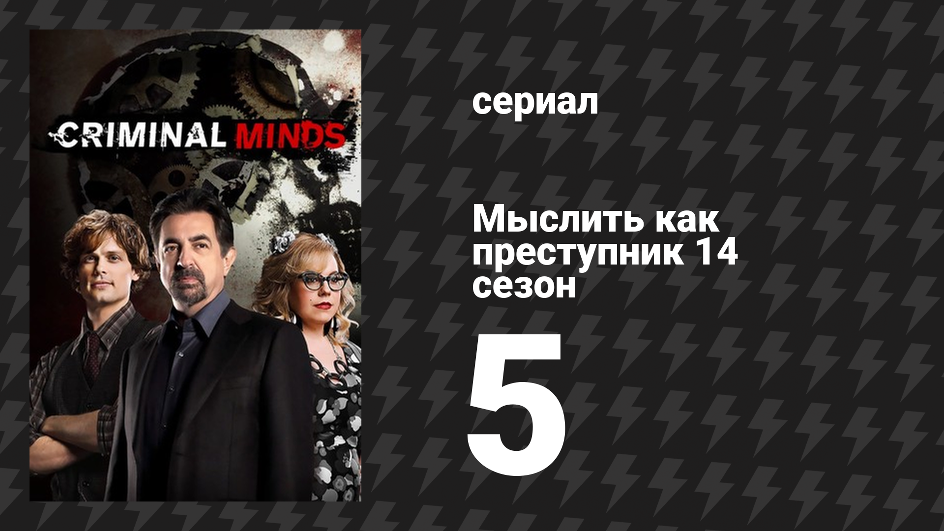 Мыслить как преступник 14 сезон 5 серия «Дылда» (сериал, 2005-2020)