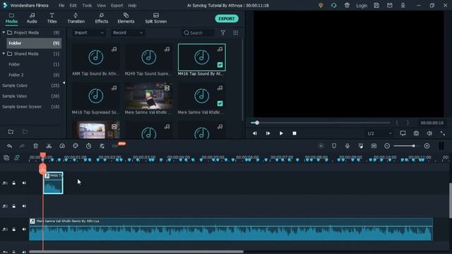 How to Design Ar Syncing Audio In Filmora | Montage Audio Edit In Filmora X | Edit Like Axe Mario смотреть онлайн