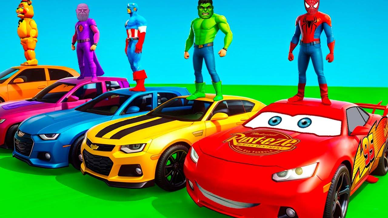 Мультики про супергероев, Человек паук, Бэтмен, Халк, мультфильмы для детей, мультики бесплатно смотреть онлайн