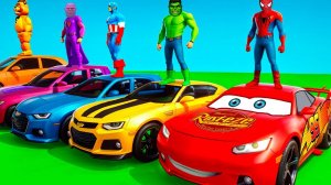 Мультики про супергероев, Человек паук, Бэтмен, Халк, мультфильмы для детей, мультики бесплатно