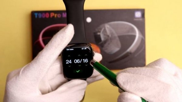 T900 Pro Max Smartwatch Date Change