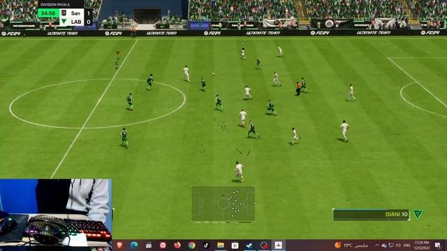 اقوي ماتش فيفا24 ضد لاعب محترف والنهايه صادمه