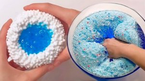 Хрустящий слайм без тетрабората натрия. Слайм своими руками