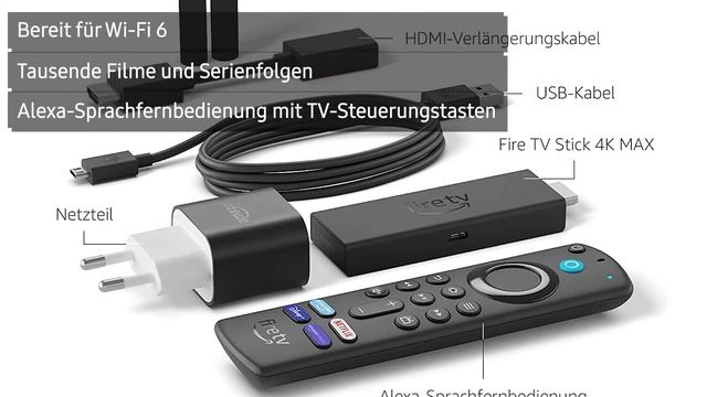 Streaming Device Amazon Fire TV Stick 4K Max | Deutsch смотреть онлайн