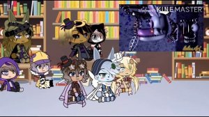 FNaF Reacts To “The Mangle” (My AU)