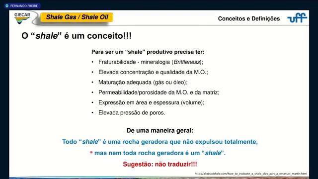SEG Rural Geophysics - Introdução Aos Recursos Petrolíferos Não Convencionais - Prof. Freire (UFF)