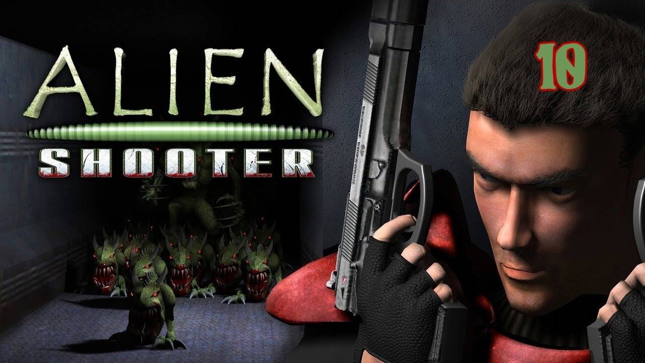 Прохождение Alien Shooter #10 (Тюрьма) ФИНАЛ