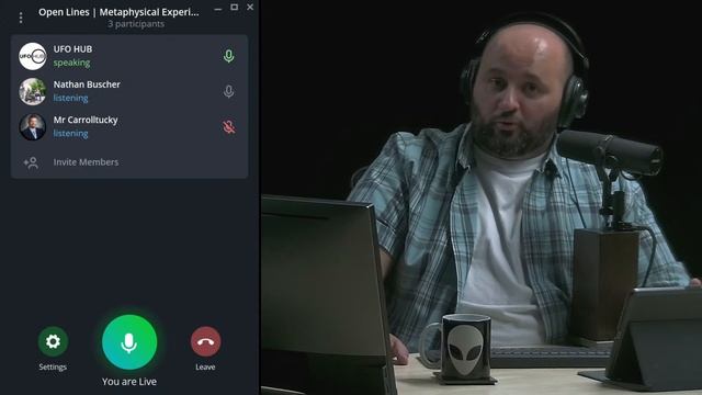 Open Lines on Telegram | Topic: Let's Do A Metaphysical Experiment | UFO HUB Live Stream #37 смотреть онлайн