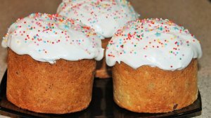 ПАСХАЛЬНЫЕ КУЛИЧИ! Куличи из творожного теста, мягкие, долго не черствеют.