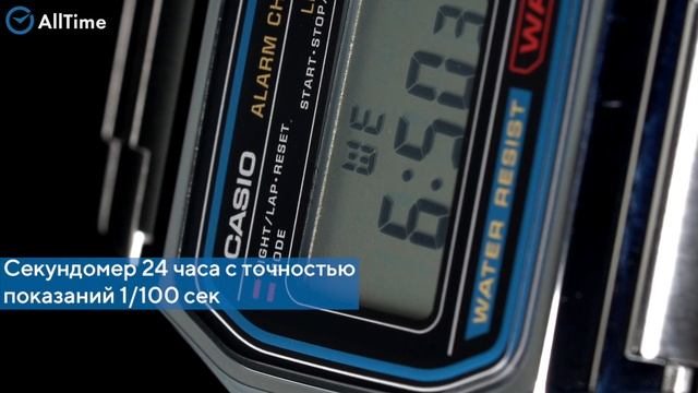 Обзор часов Casio Vintage A-158WA-1. Японские наручные часы. AllTime