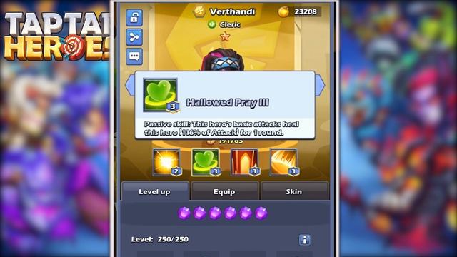 Taptap Heroes--The Analysis of Verthandi. Powerful goddess of Magnus Heaven! смотреть онлайн