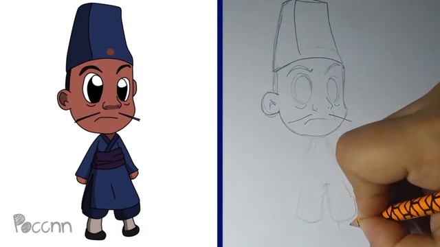 Cómo dibujar a Chi-Fu Chibi (Mulan) смотреть онлайн