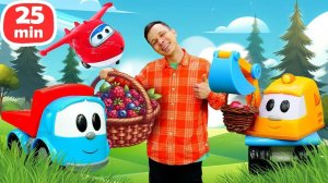 Капу стал суперсильным от ЯГОД и нашел ШОКОЛАДНЫЕ ЯЙЦА!  Мультики для детей Грузовичок Лева