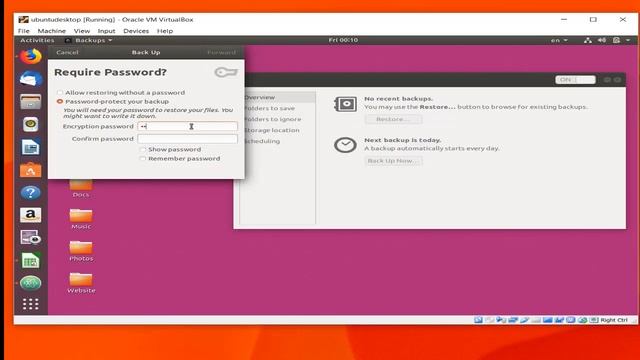 Backing up data смотреть онлайн