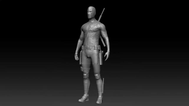 Deadpool Zbrush Turntable - Aneesh | 3D Model | 2018 смотреть онлайн