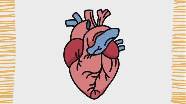 Как нарисовать СЕРДЦЕ | Легкий смотреть онлайн