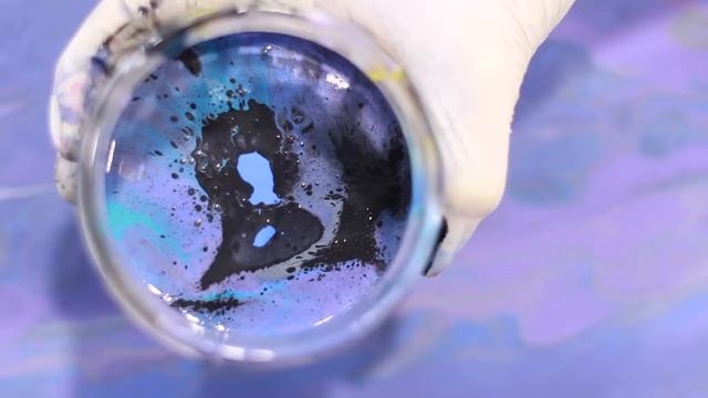 Cosmic Landscapes | Iceberg | Fluid Art | Pouring Art смотреть онлайн