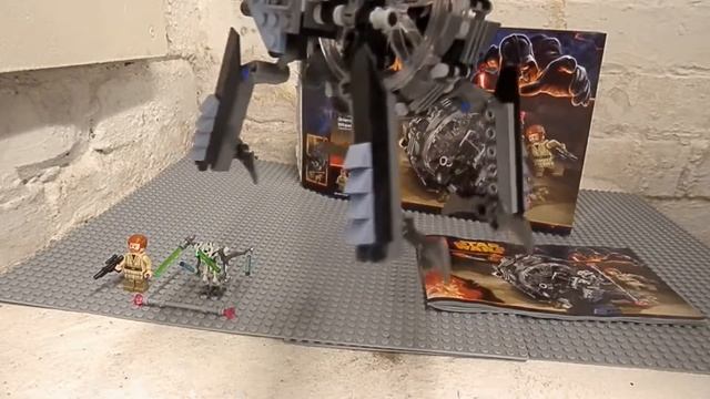 Lego Star Wars General Grevious Wheel Bike Review 75040 смотреть онлайн