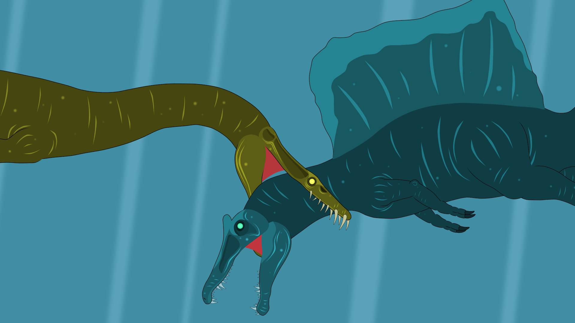 Нотозавр против Спинозавра | Анимация смотреть онлайн