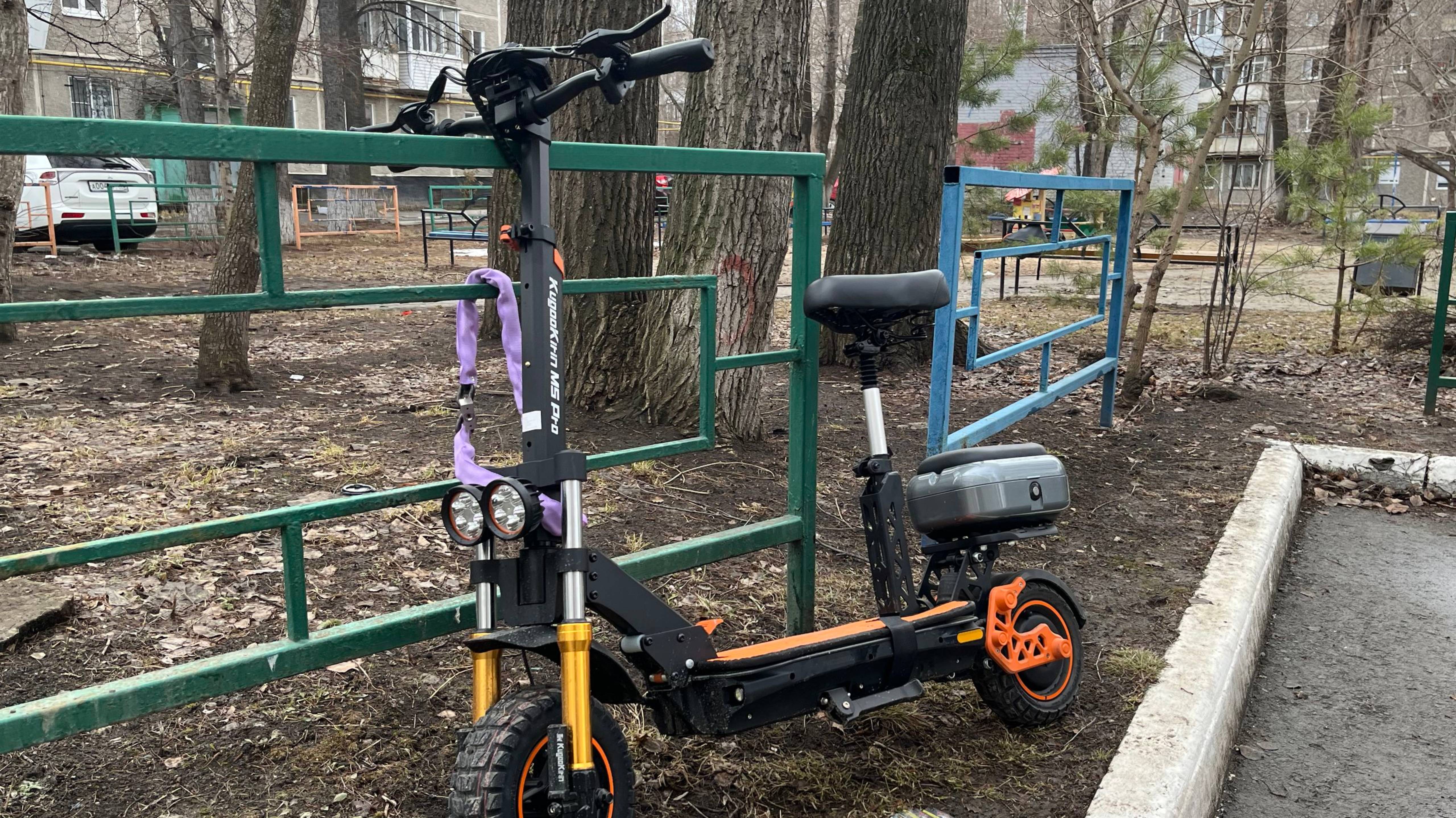 Самокат KugooKirin M5Pro 2024 - Первый выезд