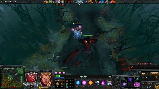 Dota 2 Invoker QW - Owning смотреть онлайн