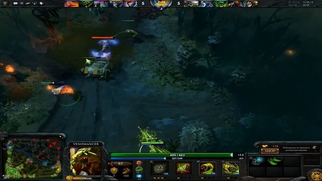 Луз Плей Dota 2:Venomancer part 1 смотреть онлайн
