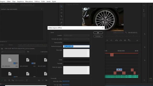 COMO RESOLVER ERRO DE MEDIA OFFLINE NO ADOBE PREMIERE✅