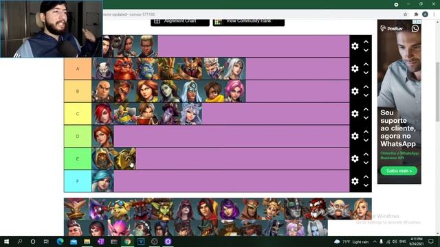 Paladins Tier List