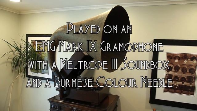 Egyptian Ella • Ted Weems and His Orchestra (EMG Mark IX Gramophone) смотреть онлайн