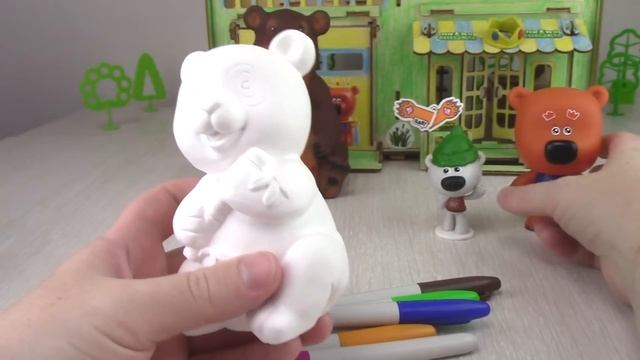 Новый Кеша-Панда и братик Тучки! Бурый медведь Ми-ми-мишки мультики с игрушками для детей смотреть онлайн