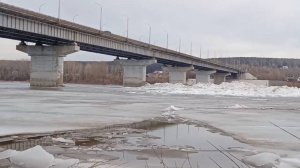 На Томи в Кемерове начался ледоход