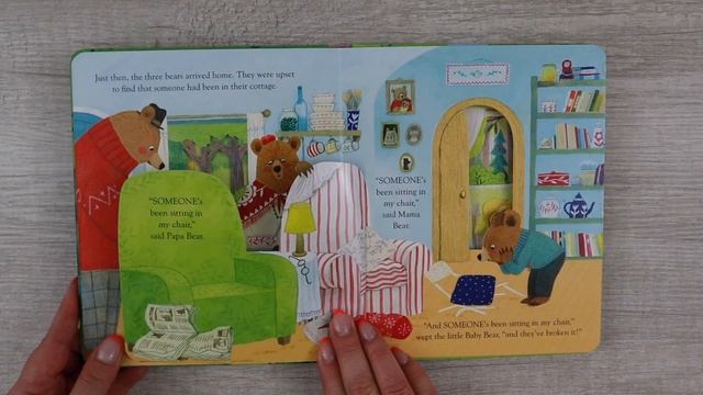 Usborne Books & More Spring 2021 New Title: Peek Inside a Fairy Tale: Goldilocks and the Three Bear смотреть онлайн