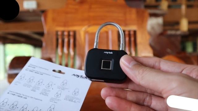 พรีวิวกุญแจสแกนลายนิ้วมือ สายยูไฟฟ้า กุญแจอิเล็กทรอนิกส์ Security Fingerprint Anytek L13 смотреть онлайн