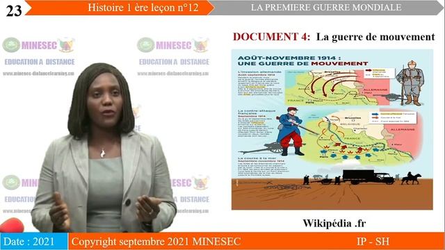 IP-SH HISTOIRE 1ère Leçon 12 La premiere Guerre Mondiale смотреть онлайн