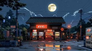 Лофай Сити Токио Япония Ночь для сна, расслабления Lofi music Lofi Live Лофи Хип Chillhop