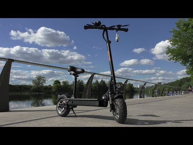 Электросамокат Halten: видео обзор и тест драйв | Electrostreet смотреть онлайн