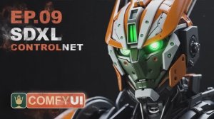 Уроки ComfyUI - Использование SDXL ControlNet Union EP09