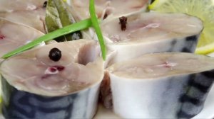 Маринованная скумбрия