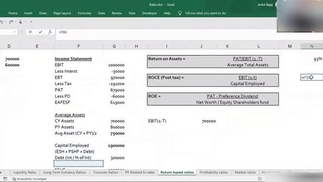 Part 3 - Return on Assets, ROI, RECE, PE Ratio, PB Ratio, Dividend Payout Ratio. смотреть онлайн