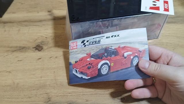 Обзор на конструктор Mould King 27080 Ferrari FXX EVO, 433 деталей, серии Спид Чемпионс смотреть онлайн