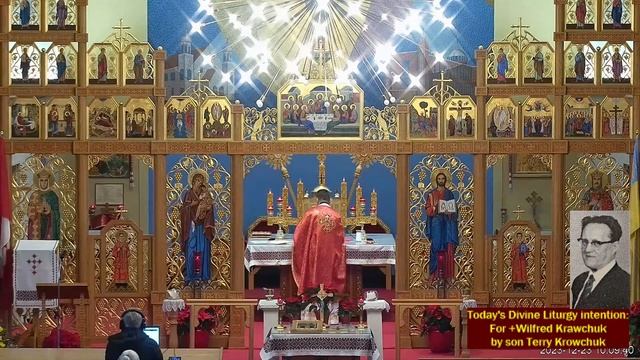 December 23, 2023 10:00 AM Divine Liturgy Blessed Virgin Mary Parish смотреть онлайн