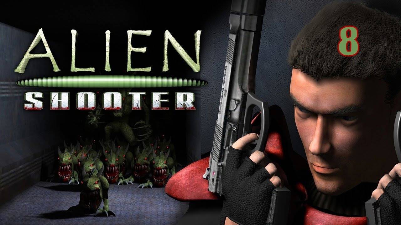 Прохождение Alien Shooter #8 (В западне)