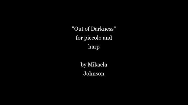 "Out of Darkness" for piccolo and harp смотреть онлайн