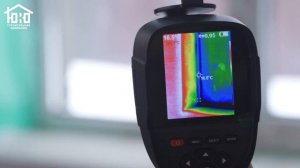 Как проверить дом на теплопотери ? / Исследуем тепловизором дом из газобетона