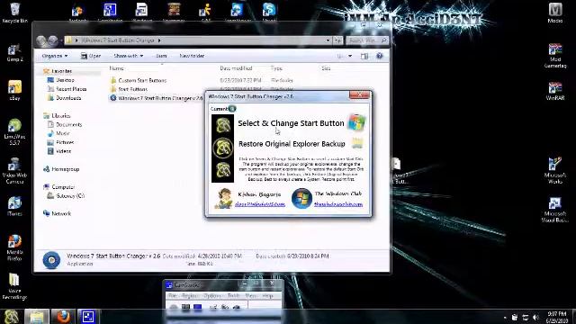 How to Change Your Windows 7 Start Button смотреть онлайн