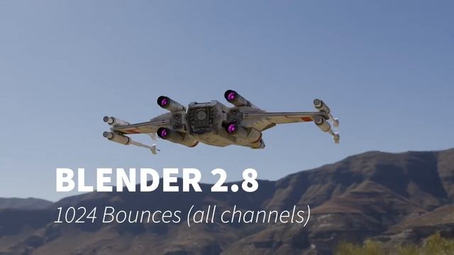 Blender 2.8 Light Bounces Test смотреть онлайн