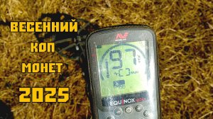 Открыл сезон 2025. Коп по старине.