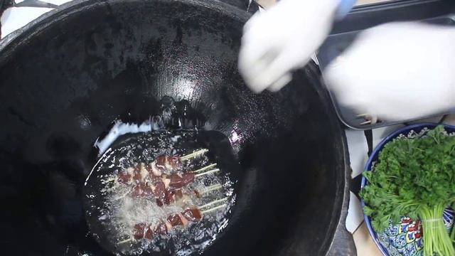 QOZONDA JIGAR SHASHLIK TAYYORLASH | HOW TO COOK LIVER SHASHLIK IN A POT