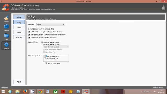 Windows 8.1 Ccleaner software review and observations смотреть онлайн