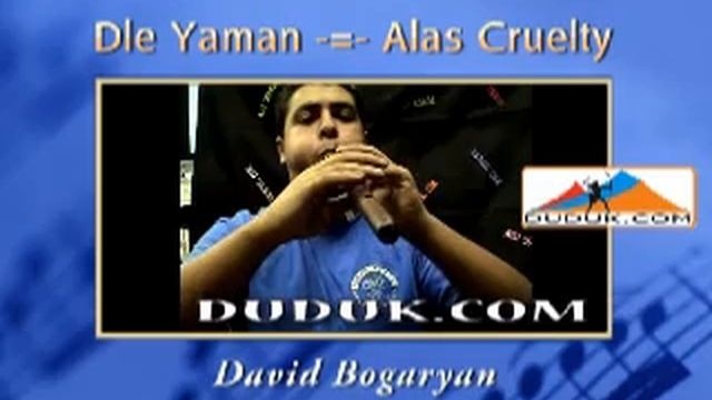 Dle Yaman Armenian Duduk David Bogaryan Duduk.com смотреть онлайн